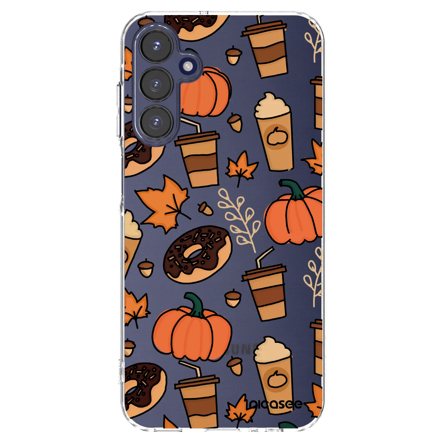 Picasee silikonowe przeźroczyste etui na Samsung Galaxy A15 A155F 4G - Fallovers