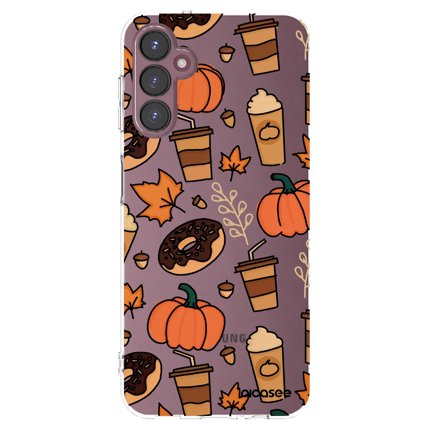 Picasee silikonowe przeźroczyste etui na Samsung Galaxy A05s A057G - Fallovers