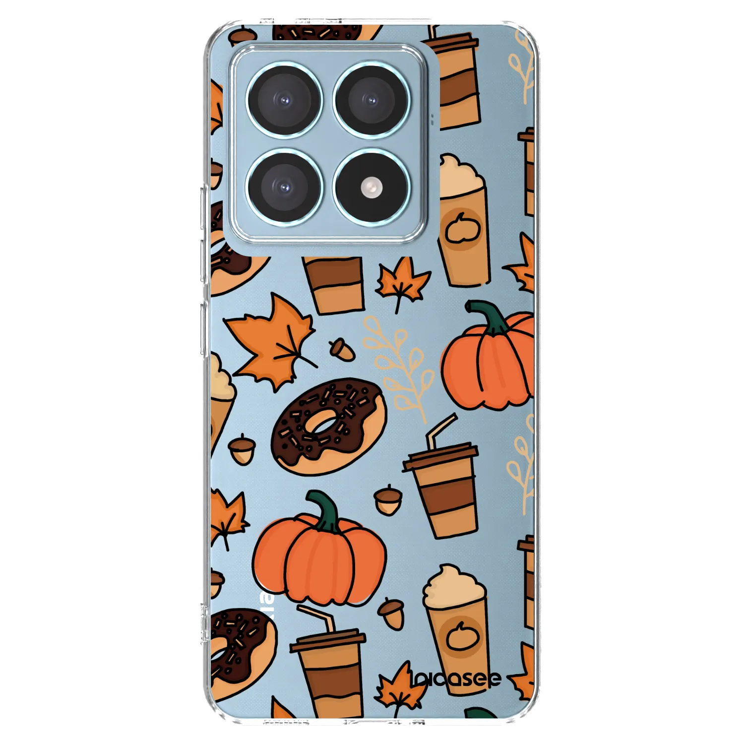 Picasee silikonowe przeźroczyste etui na Xiaomi 14T Pro - Fallovers