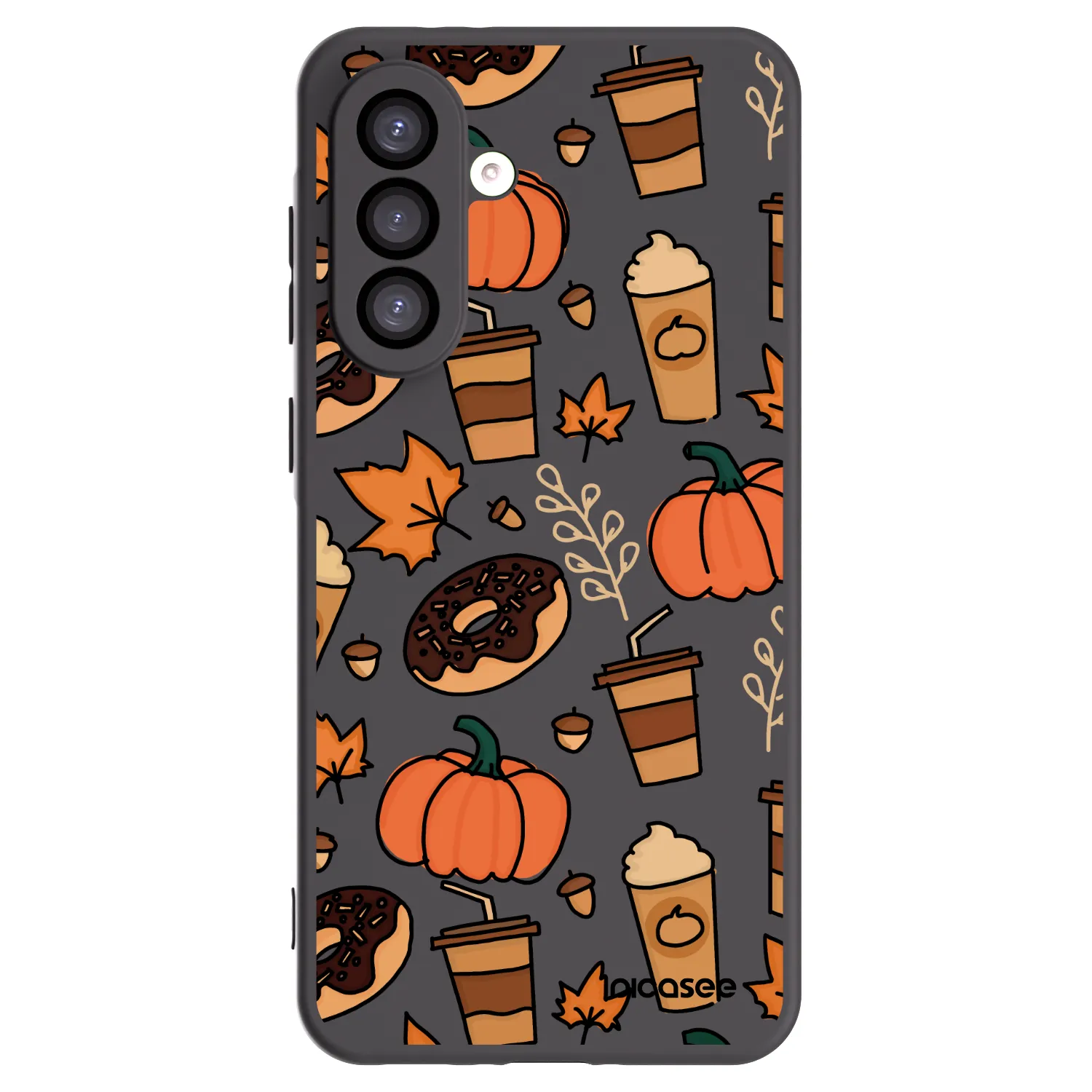 Picasee silikonowe czarne etui na Samsung Galaxy A26 5G A266B - Fallovers