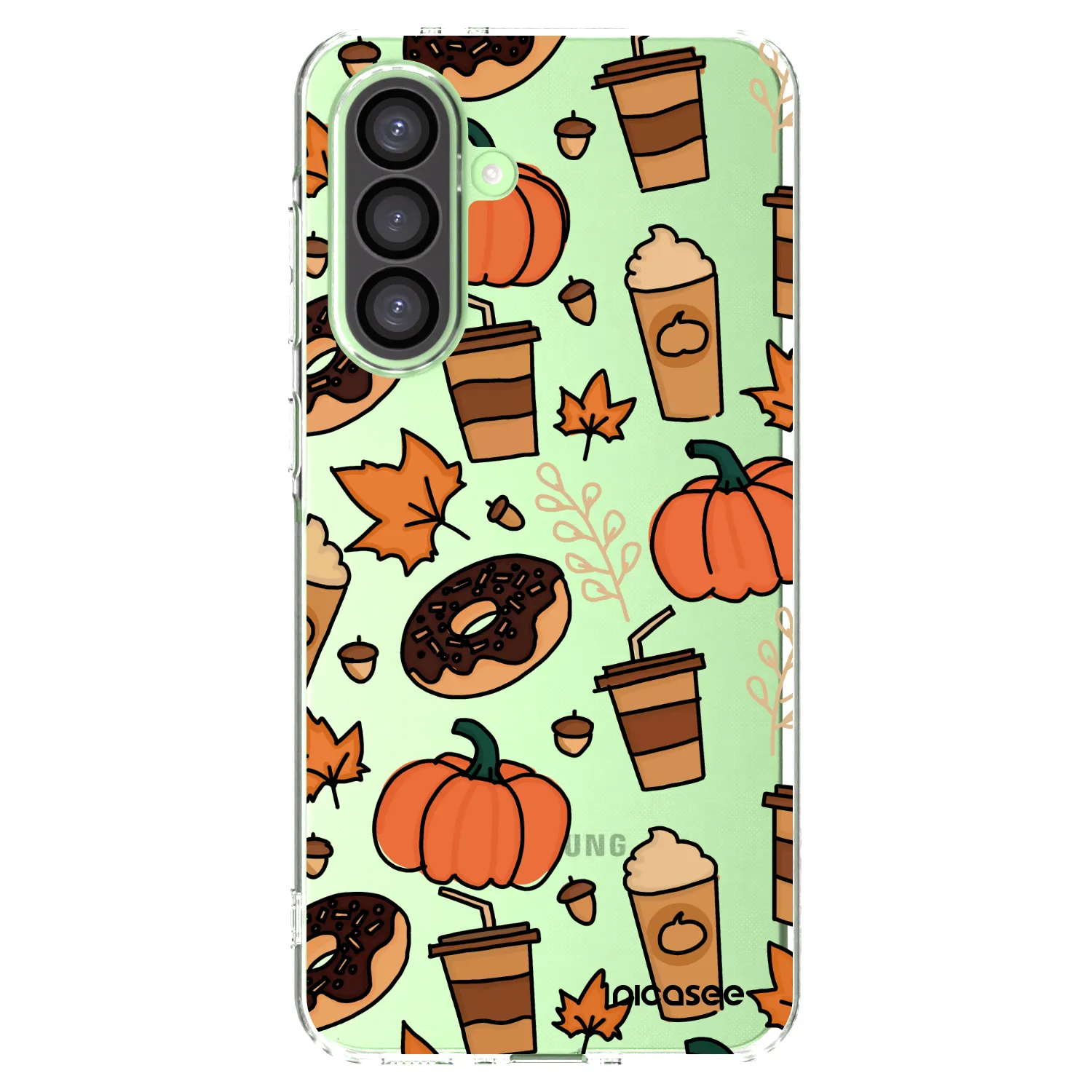 Picasee silikonowe przeźroczyste etui na Samsung Galaxy A26 5G A266B - Fallovers