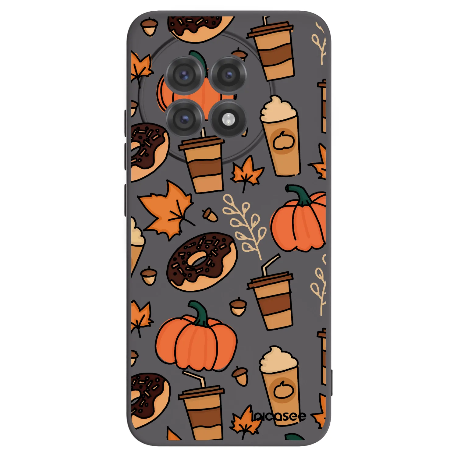 Picasee silikonowe czarne etui na OnePlus 13R 5G - Fallovers