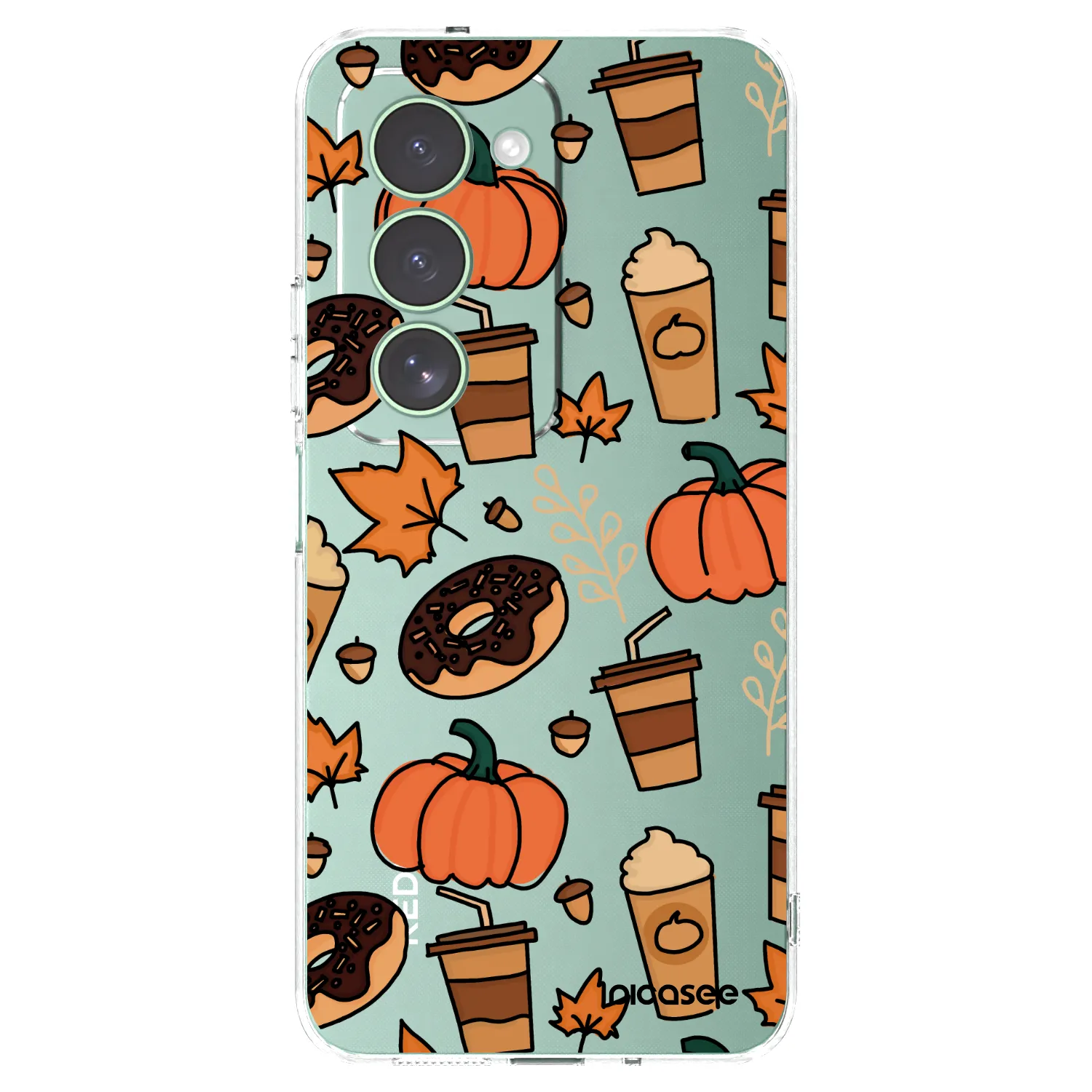 Picasee silikonowe przeźroczyste etui na Xiaomi Redmi 15 5G - Fallovers