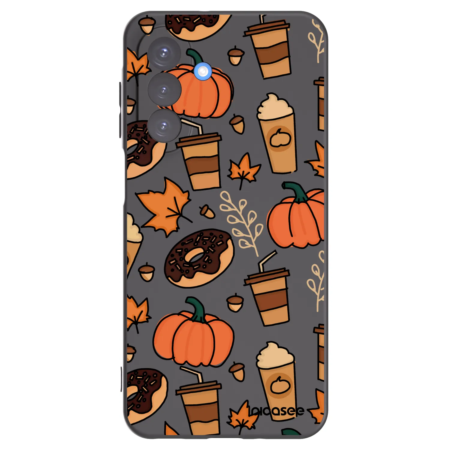 Picasee silikonowe czarne etui na Samsung Galaxy A17 5G - Fallovers