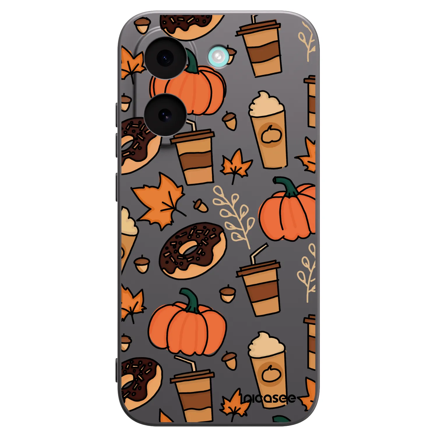 Picasee silikonowe czarne etui na Xiaomi Poco X8 Pro - Fallovers