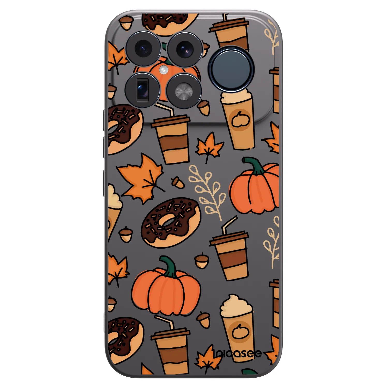 Picasee silikonowe czarne etui na Xiaomi Poco F8 Ultra - Fallovers
