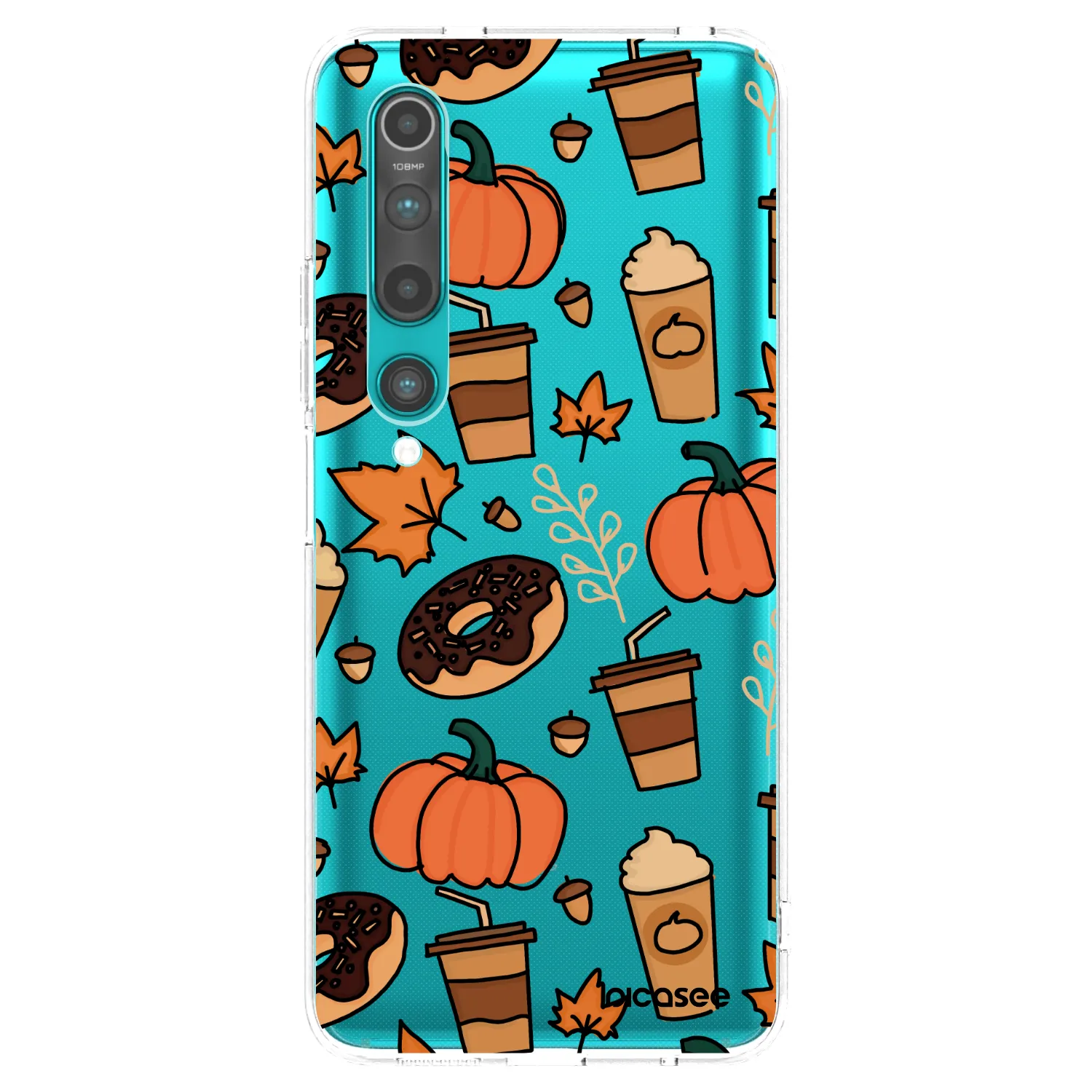 Picasee silikonowe przeźroczyste etui na Xiaomi Mi 10 - Fallovers