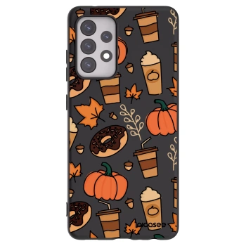 Picasee silikonowe czarne etui na Samsung Galaxy A52 5G A525F - Fallovers