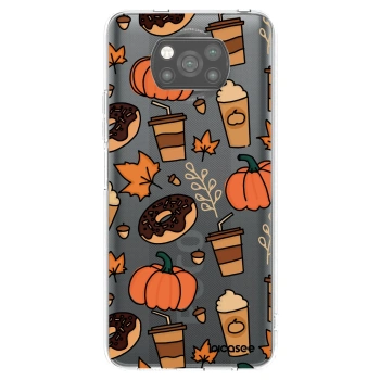 Picasee silikonowe czarne etui na Xiaomi Poco X3 Pro - Fallovers