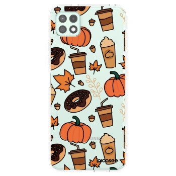 Picasee silikonowe przeźroczyste etui na Samsung Galaxy A22 A226B 5G - Fallovers