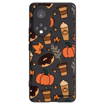 Picasee silikonowe czarne etui na Huawei Nova 9 - Fallovers