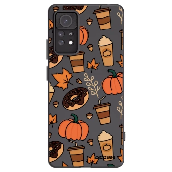 Picasee silikonowe czarne etui na Xiaomi Redmi Note 11 Pro - Fallovers