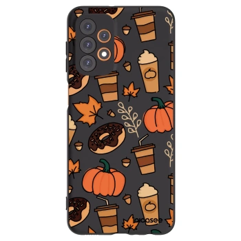 Picasee silikonowe czarne etui na Samsung Galaxy A23 A236B 5G - Fallovers