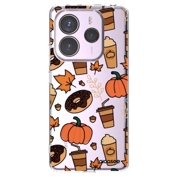 Picasee silikonowe przeźroczyste etui na Xiaomi Redmi Note 14 5G - Fallovers