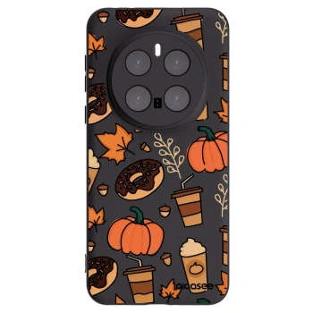 Picasee silikonowe czarne etui na Honor Magic7 Pro 5G - Fallovers