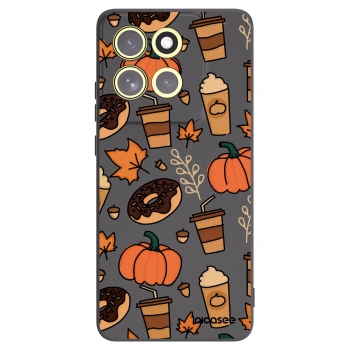 Picasee silikonowe czarne etui na Motorola Moto G86 5G - Fallovers