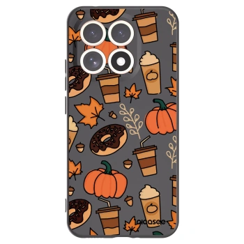 Picasee silikonowe czarne etui na Xiaomi 15T - Fallovers