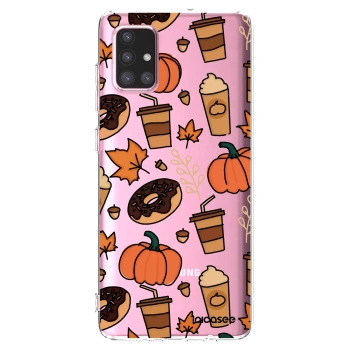Picasee silikonowe przeźroczyste etui na Samsung Galaxy A71 A715F - Fallovers