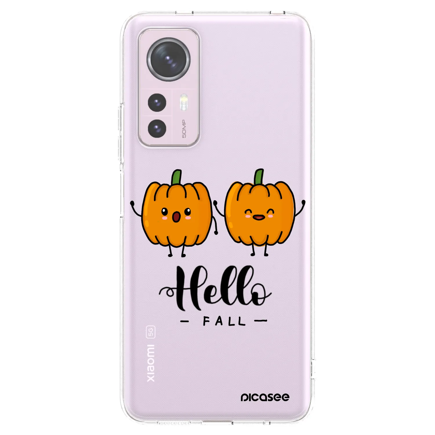 Picasee silikonowe przeźroczyste etui na Xiaomi 12 - Hallo Fall