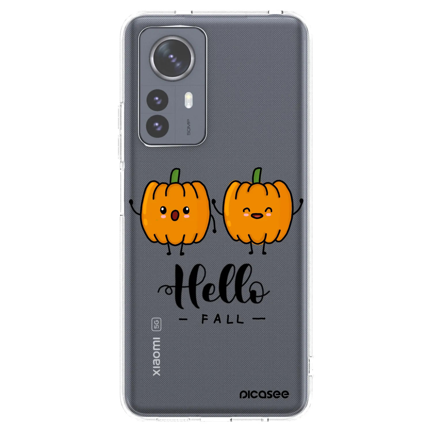Picasee silikonowe przeźroczyste etui na Xiaomi 12 Pro - Hallo Fall