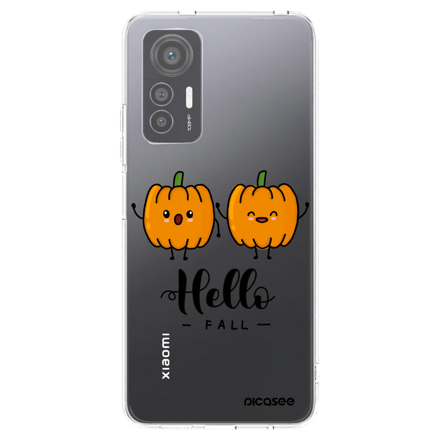 Picasee silikonowe przeźroczyste etui na Xiaomi 12 Lite - Hallo Fall