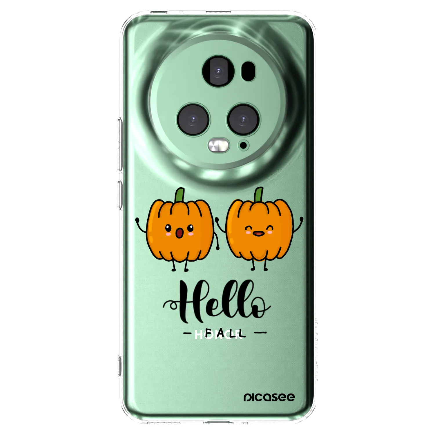 Picasee silikonowe przeźroczyste etui na Honor Magic5 Pro - Hallo Fall
