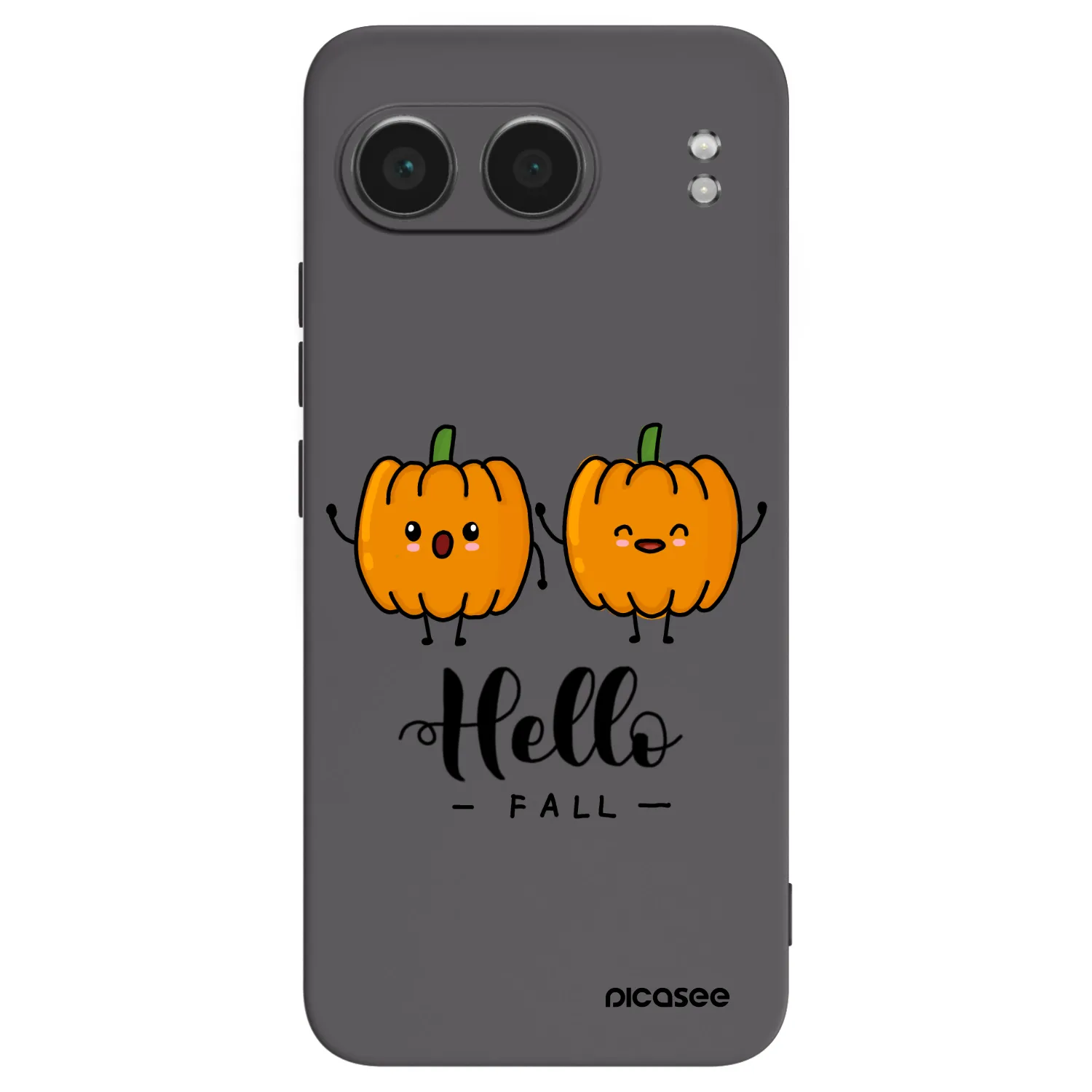 Picasee silikonowe czarne etui na OnePlus Nord 4 - Hallo Fall