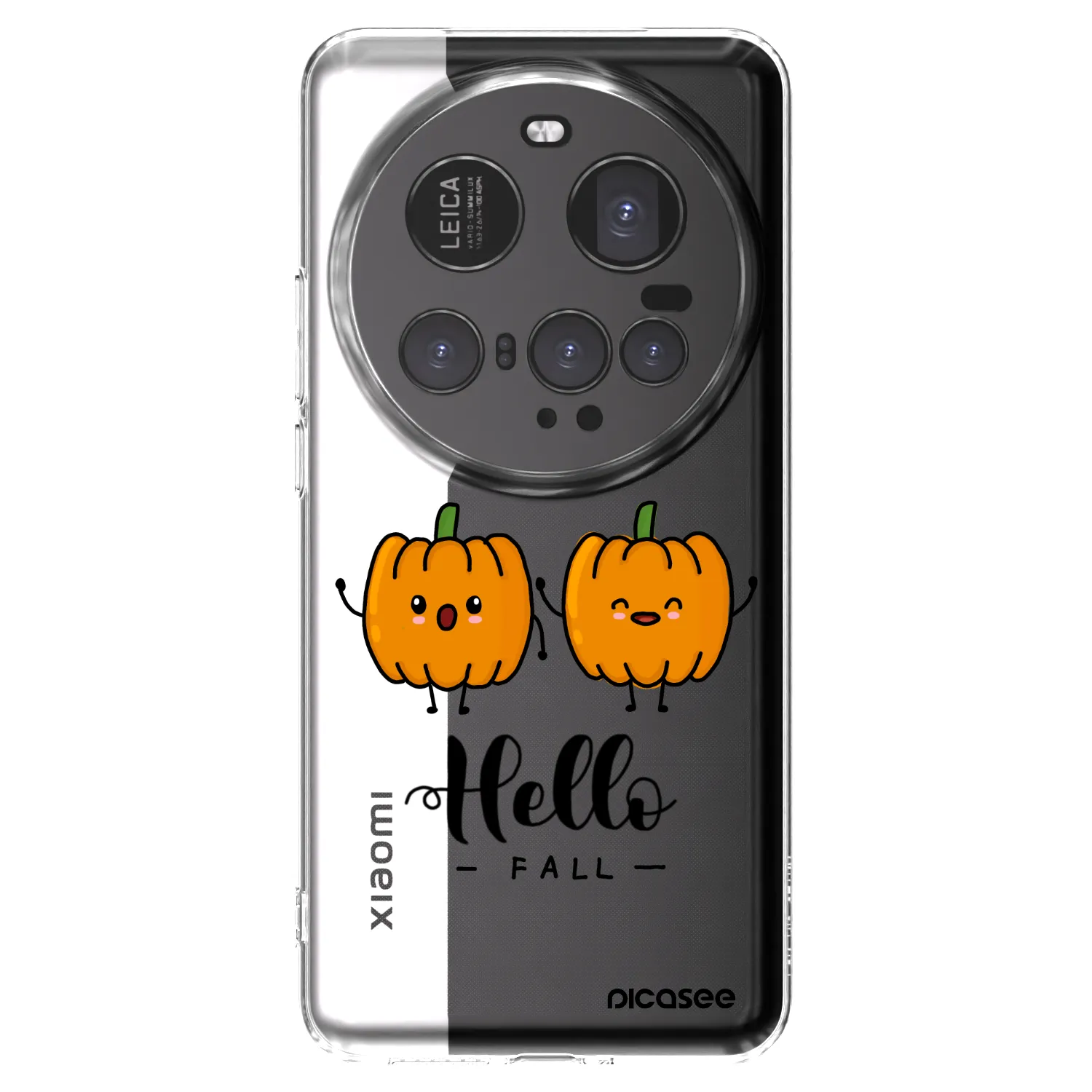 Picasee silikonowe przeźroczyste etui na Xiaomi 15 Ultra - Hallo Fall