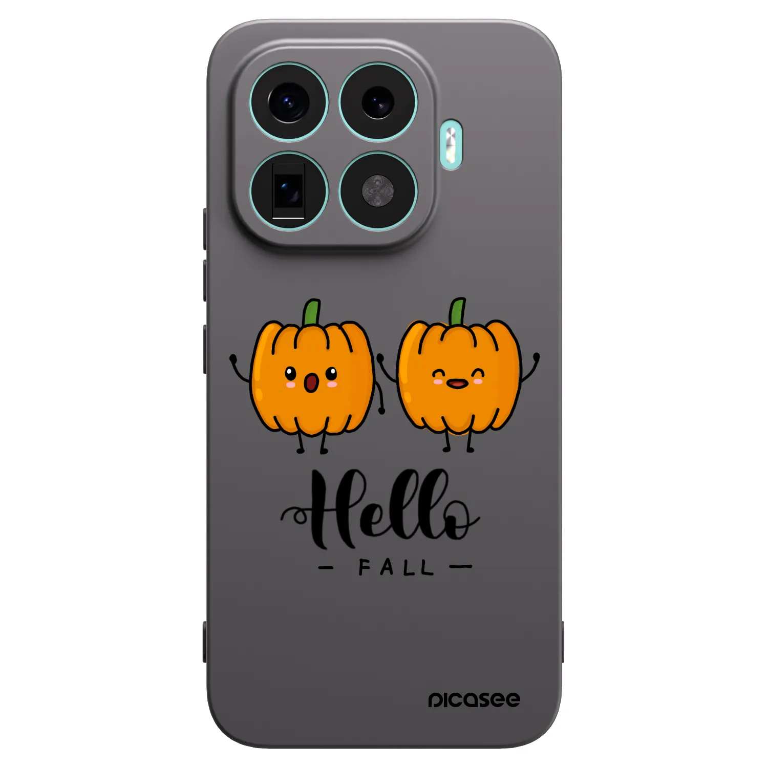 Picasee silikonowe czarne etui na Xiaomi 17T Pro - Hallo Fall