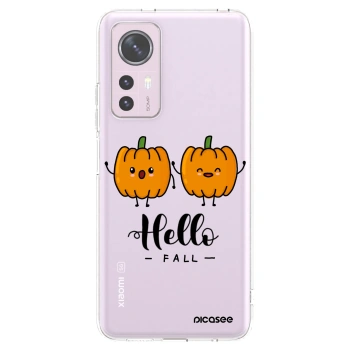 Picasee silikonowe przeźroczyste etui na Xiaomi 12 - Hallo Fall