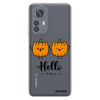 Picasee silikonowe przeźroczyste etui na Xiaomi 12 Pro - Hallo Fall