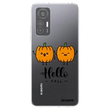Picasee silikonowe przeźroczyste etui na Xiaomi 12 Lite - Hallo Fall