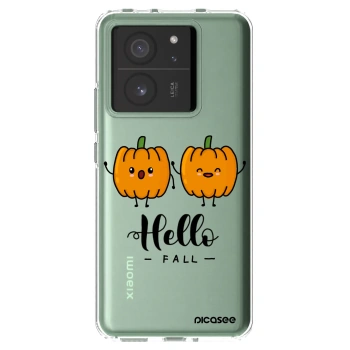 Picasee silikonowe przeźroczyste etui na Xiaomi 13T Pro - Hallo Fall