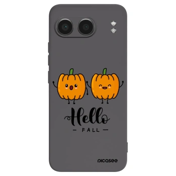 Picasee silikonowe czarne etui na OnePlus Nord 4 - Hallo Fall