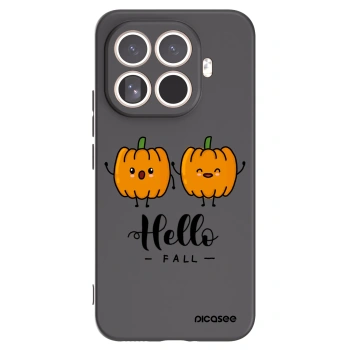 Picasee silikonowe czarne etui na Xiaomi 15T Pro - Hallo Fall