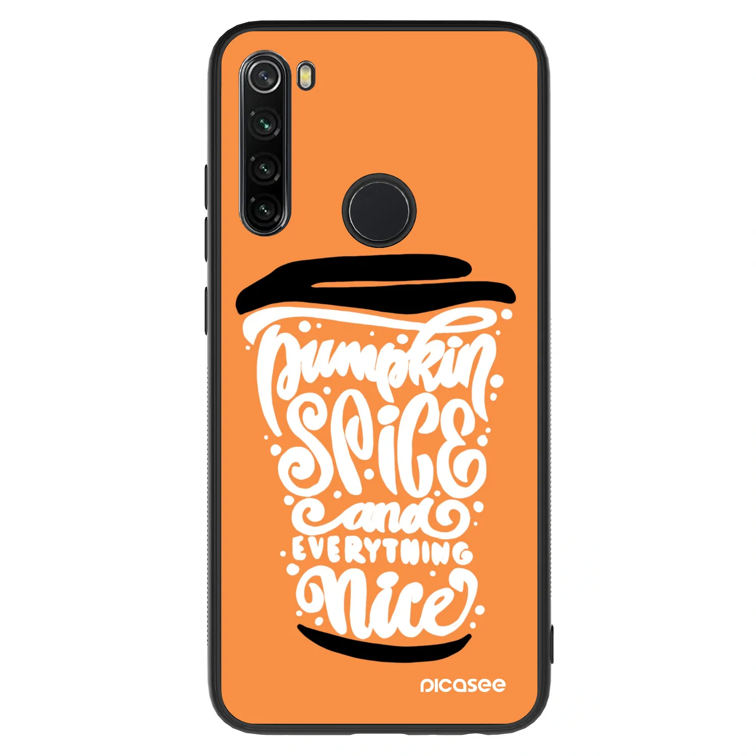 Picasee ULTIMATE CASE na Xiaomi Redmi Note 8 - Pumpkin coffee