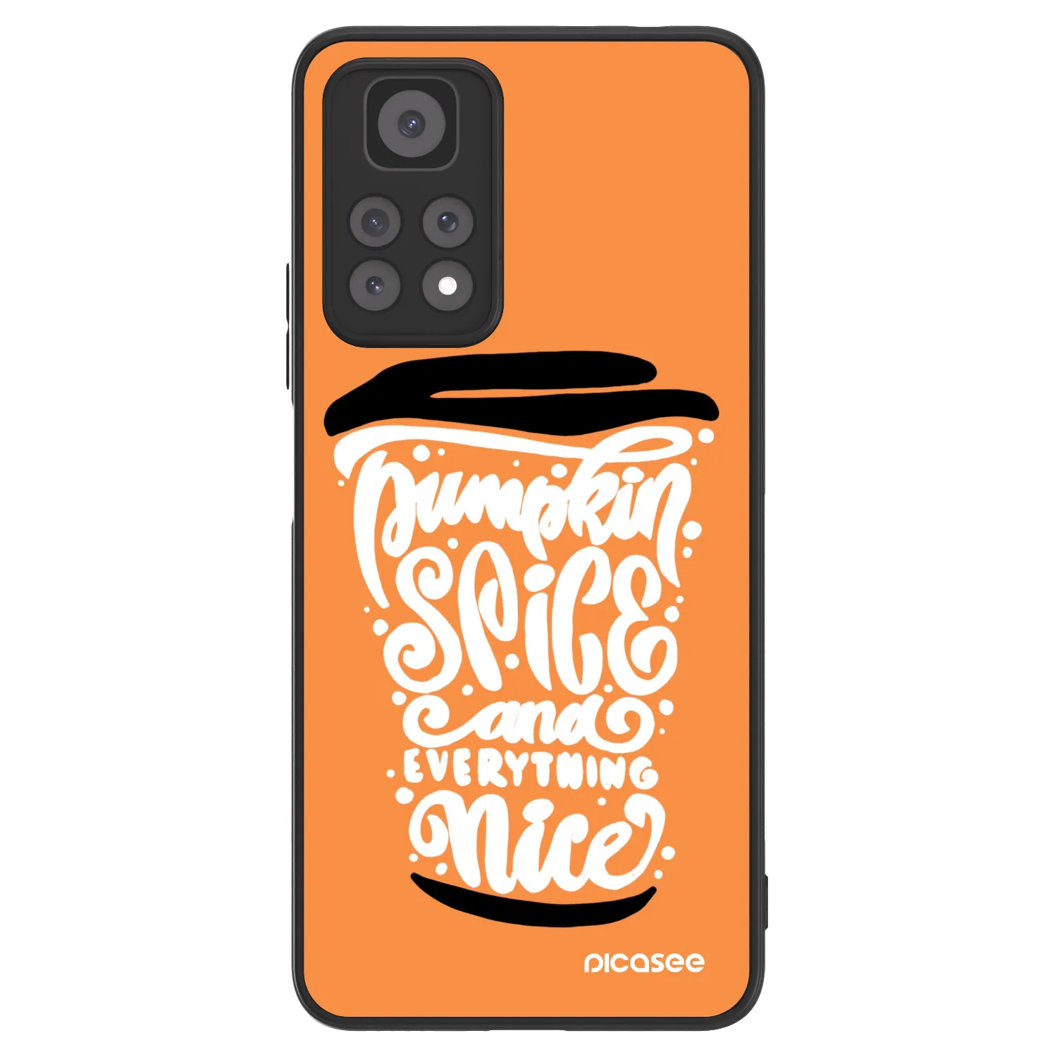 Picasee ULTIMATE CASE na Xiaomi Redmi Note 11 Pro - Pumpkin coffee