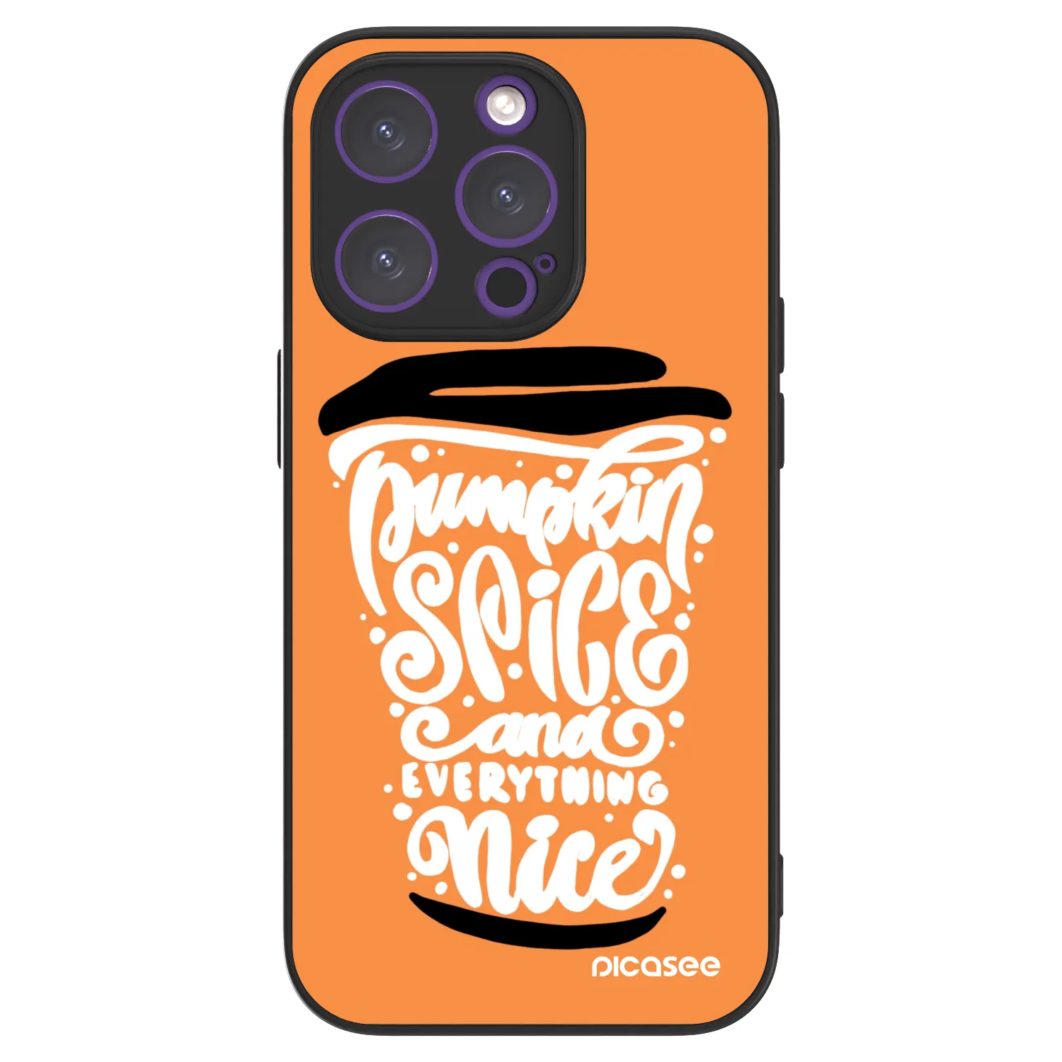 Picasee ULTIMATE CASE na Apple iPhone 14 Pro - Pumpkin coffee