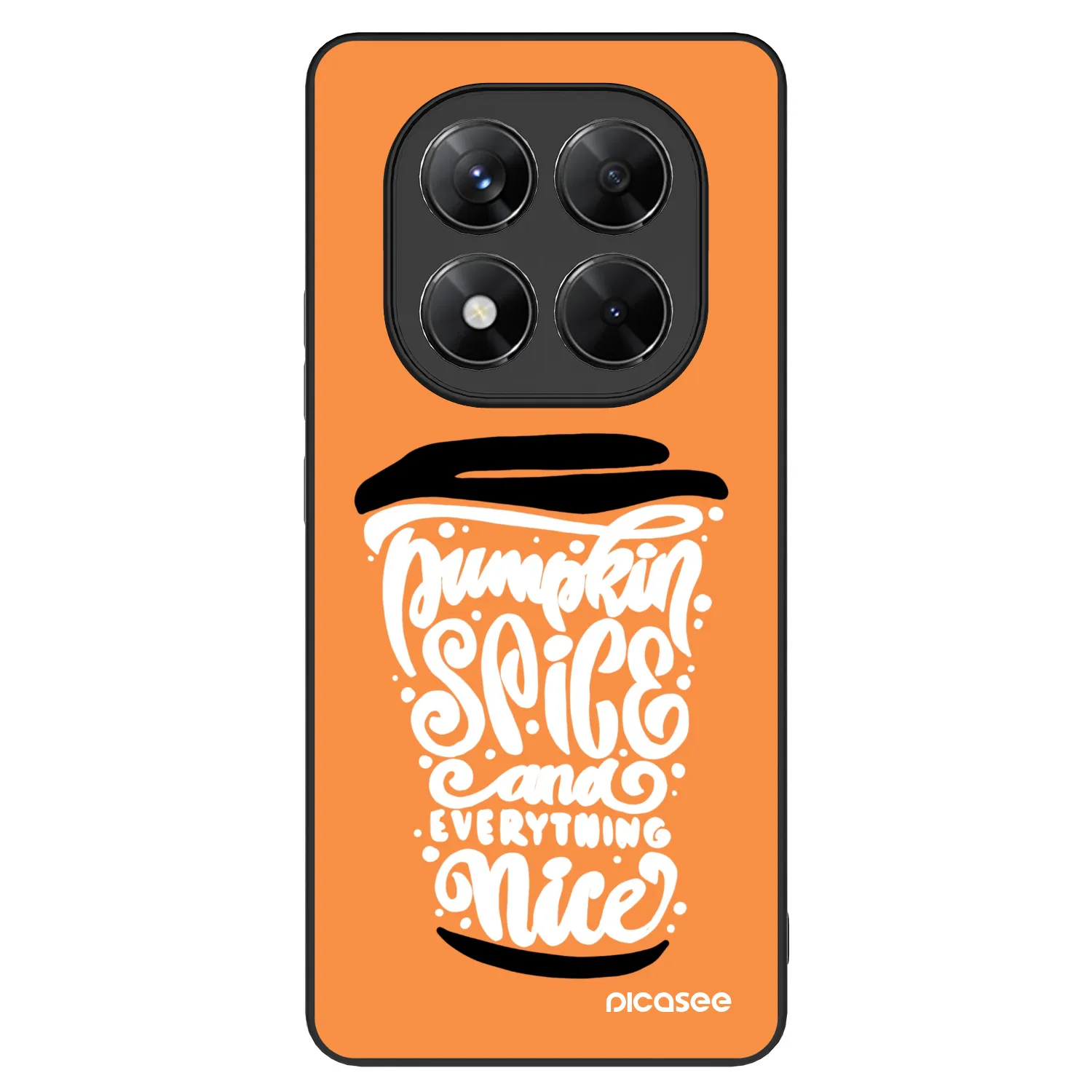 Picasee ULTIMATE CASE na Xiaomi Redmi Note 14 Pro 5G - Pumpkin coffee