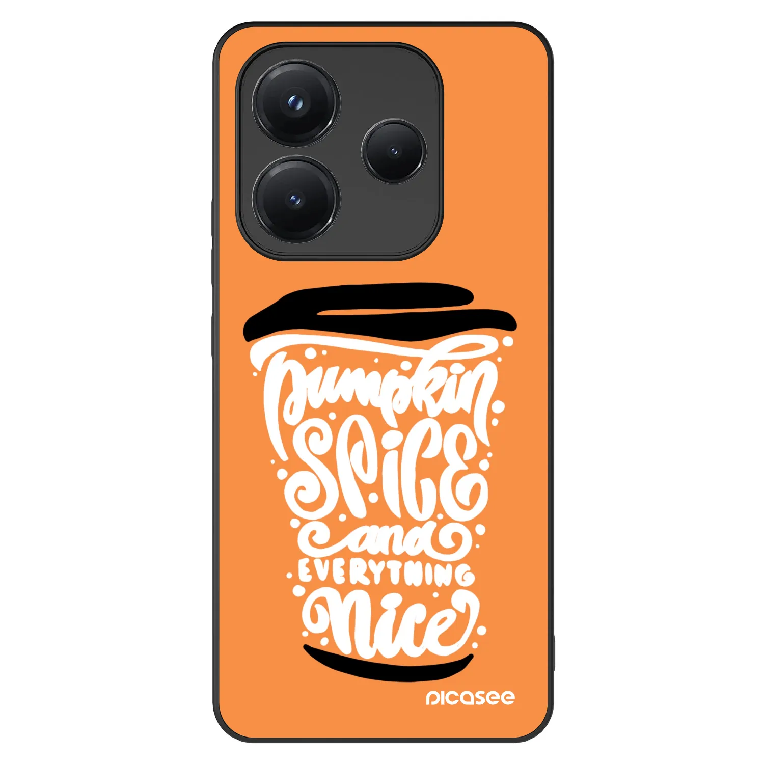 Picasee ULTIMATE CASE na Xiaomi Redmi Note 14 5G - Pumpkin coffee
