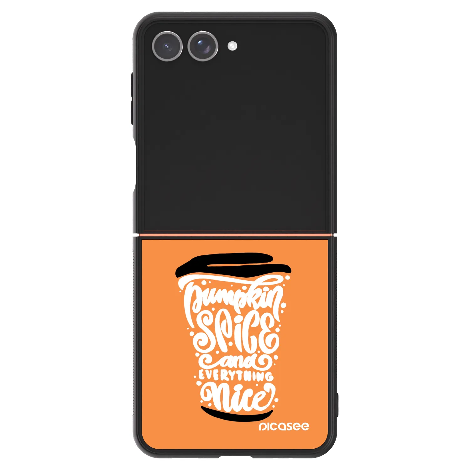 Picasee ULTIMATE CASE na Samsung Galaxy Z Flip7 5G - Pumpkin coffee
