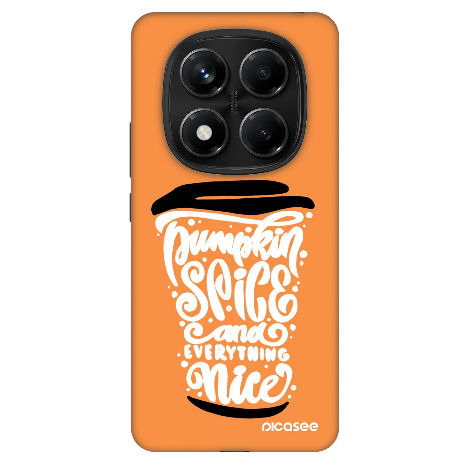 Picasee Fashion Case na Xiaomi Redmi Note 14 Pro 5G - Pumpkin coffee