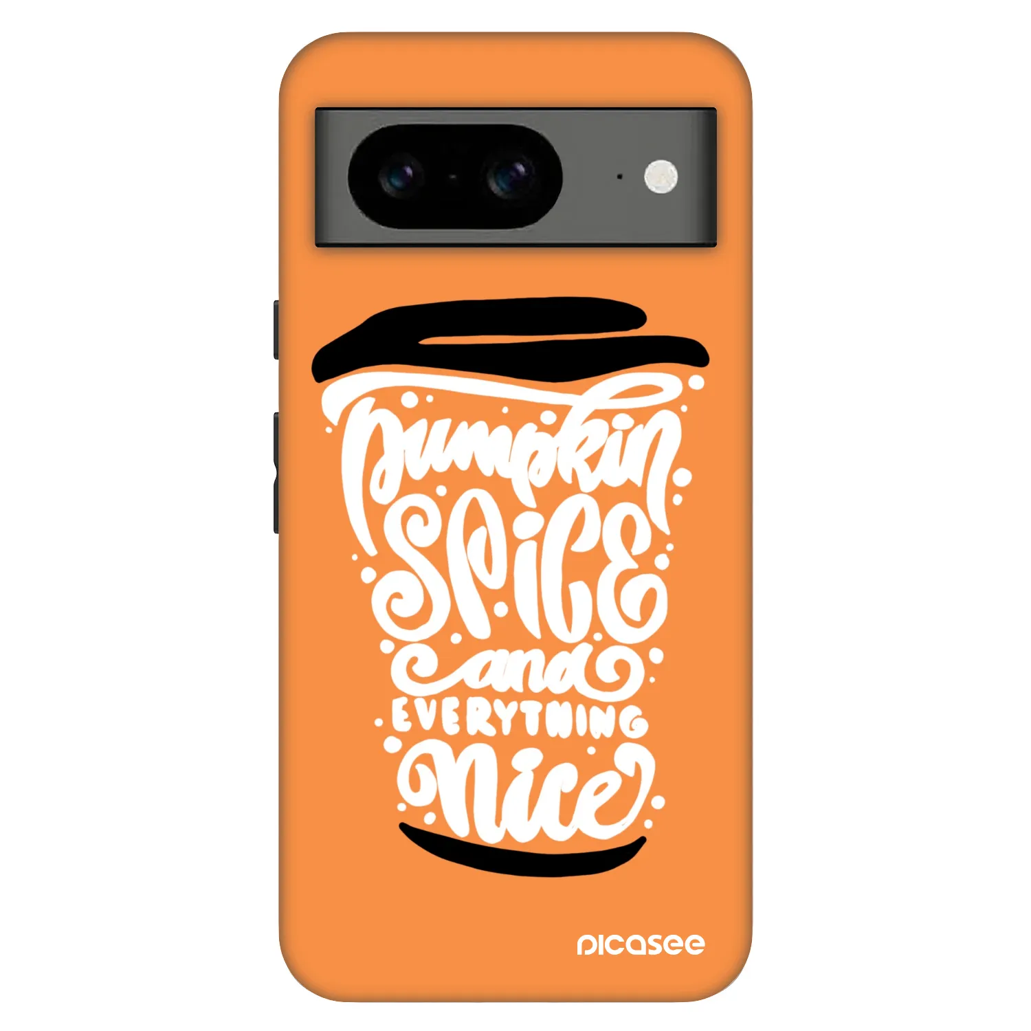 Picasee Fashion Case na Google Pixel 8 Pro - Pumpkin coffee