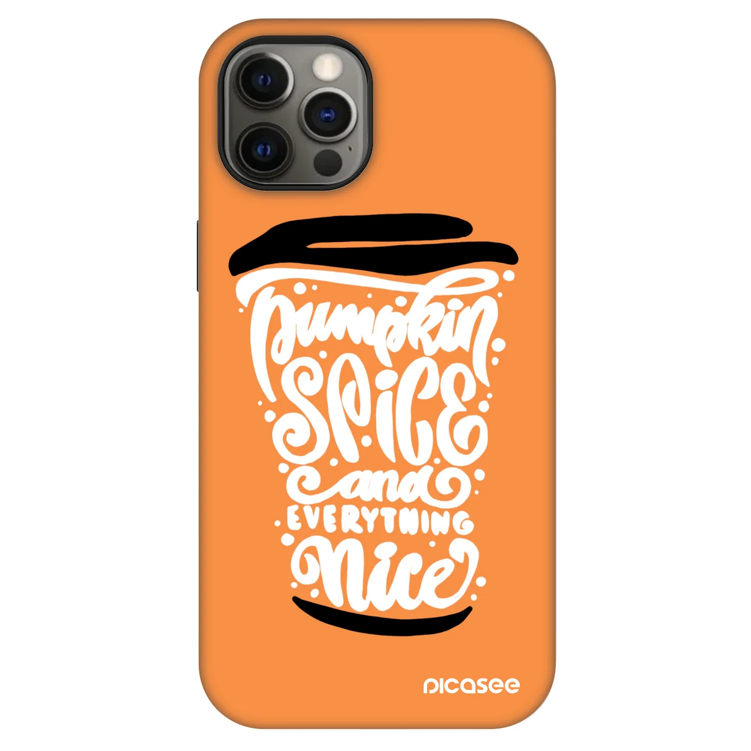 Picasee Fashion Case MagSafe na Apple iPhone 12 Pro - Pumpkin coffee