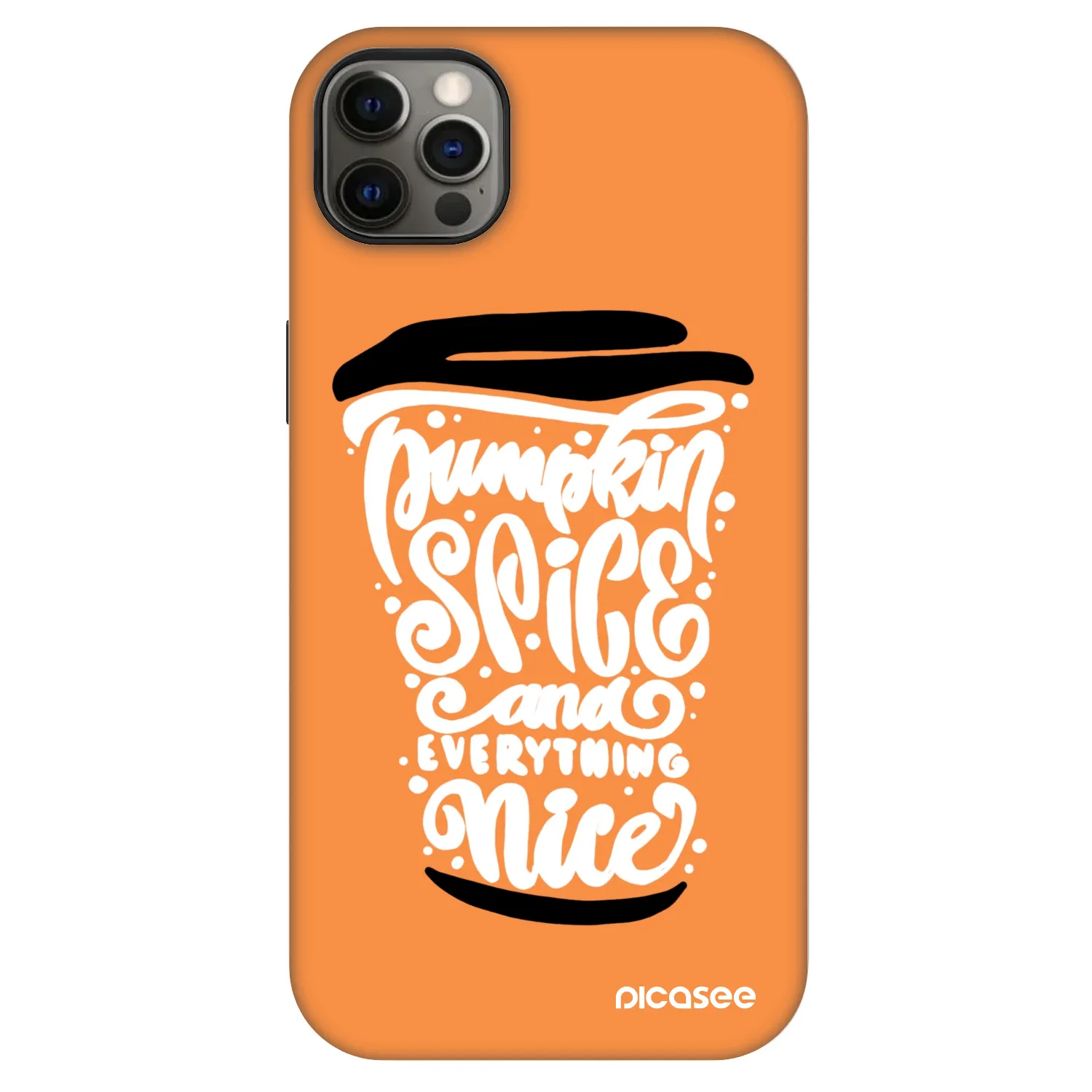 Picasee Fashion Case MagSafe na Apple iPhone 12 Pro Max - Pumpkin coffee