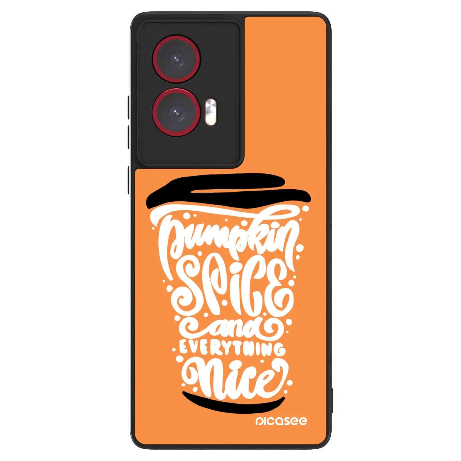 Picasee ULTIMATE CASE na Motorola Edge 50 Fusion - Pumpkin coffee