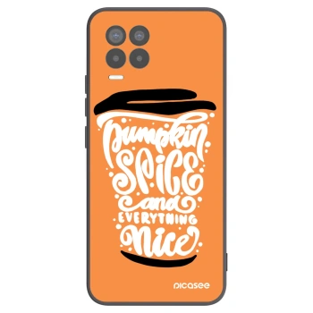 Etui na Realme 8 Pro - Pumpkin coffee