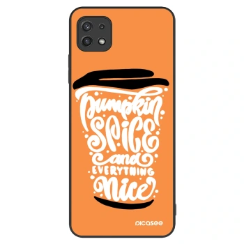 Etui na Samsung Galaxy A22 A226B 5G - Pumpkin coffee