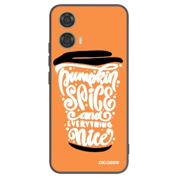 Etui na Motorola Moto G24 - Pumpkin coffee