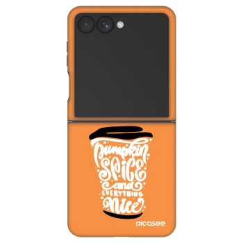 Etui na Samsung Galaxy Z Flip7 5G - Pumpkin coffee